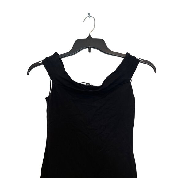 Guess Off Shoulder Black Bodycon Dress XS - Picture 3 of 8